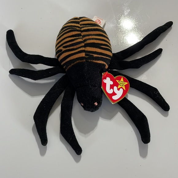 Ty Beanie Baby * Spinner * Spider * Date of Birth: Oct 28, 1996 - Picture 2 of 8